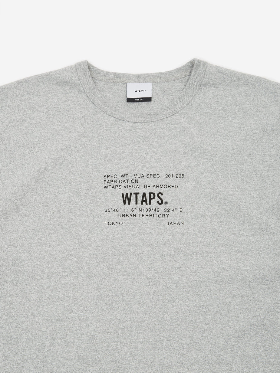 WTAPS WTAPS Academy Shortsleeve T-shirt - Grey - Grey