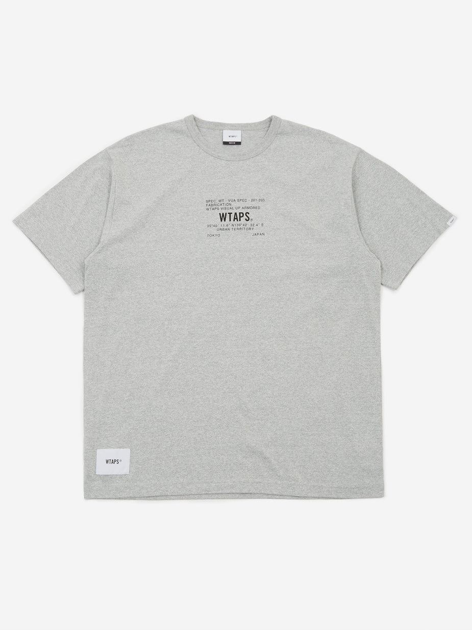 WTAPS WTAPS Academy Shortsleeve T-shirt - Grey - Grey