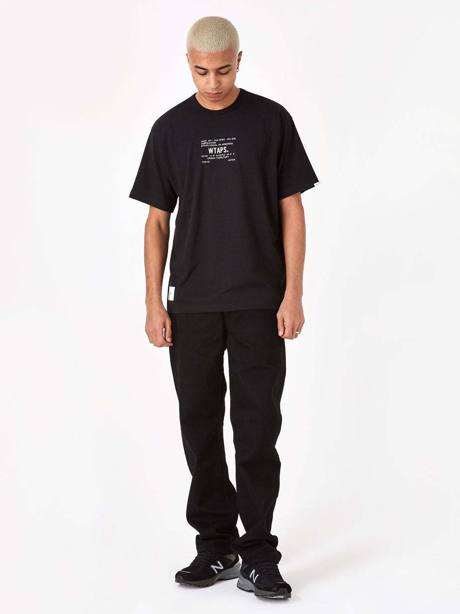 WTAPS WTAPS Academy Shortsleeve T-shirt - Black - Black