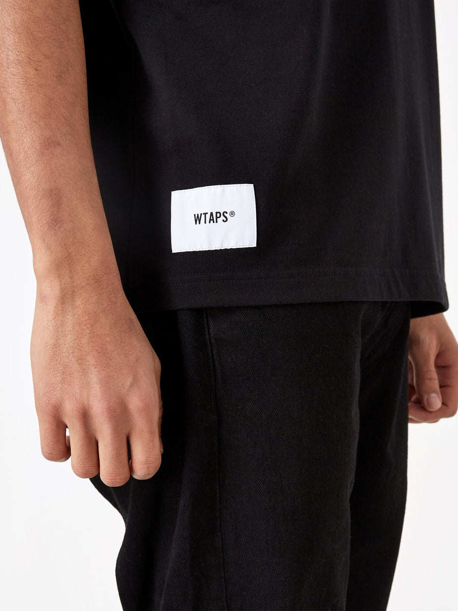 WTAPS WTAPS Academy Shortsleeve T-shirt - Black - Black