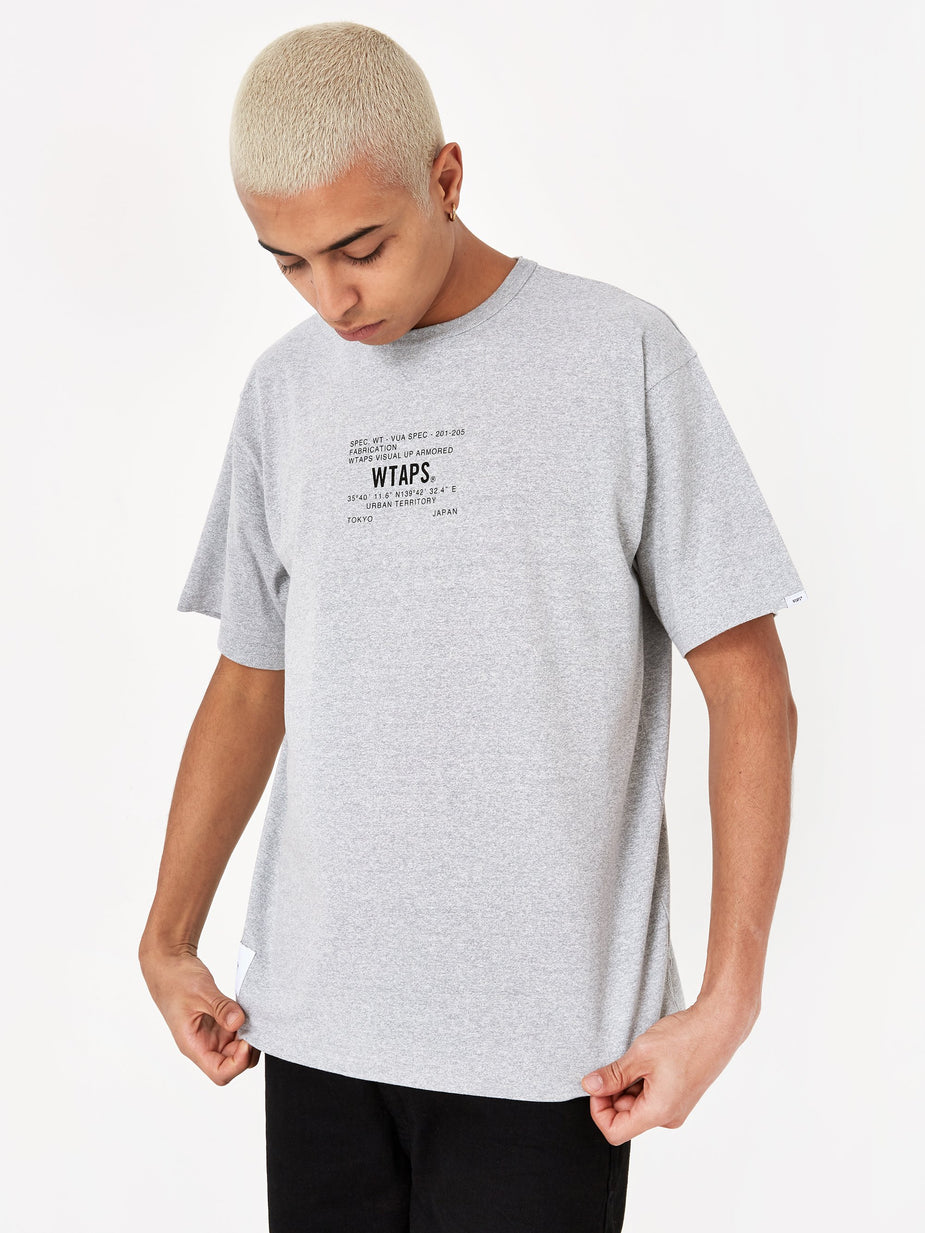 WTAPS WTAPS Academy Shortsleeve T-shirt - Grey - Grey