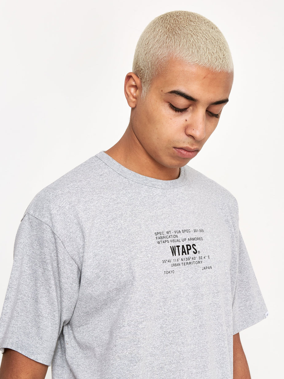 WTAPS WTAPS Academy Shortsleeve T-shirt - Grey - Grey