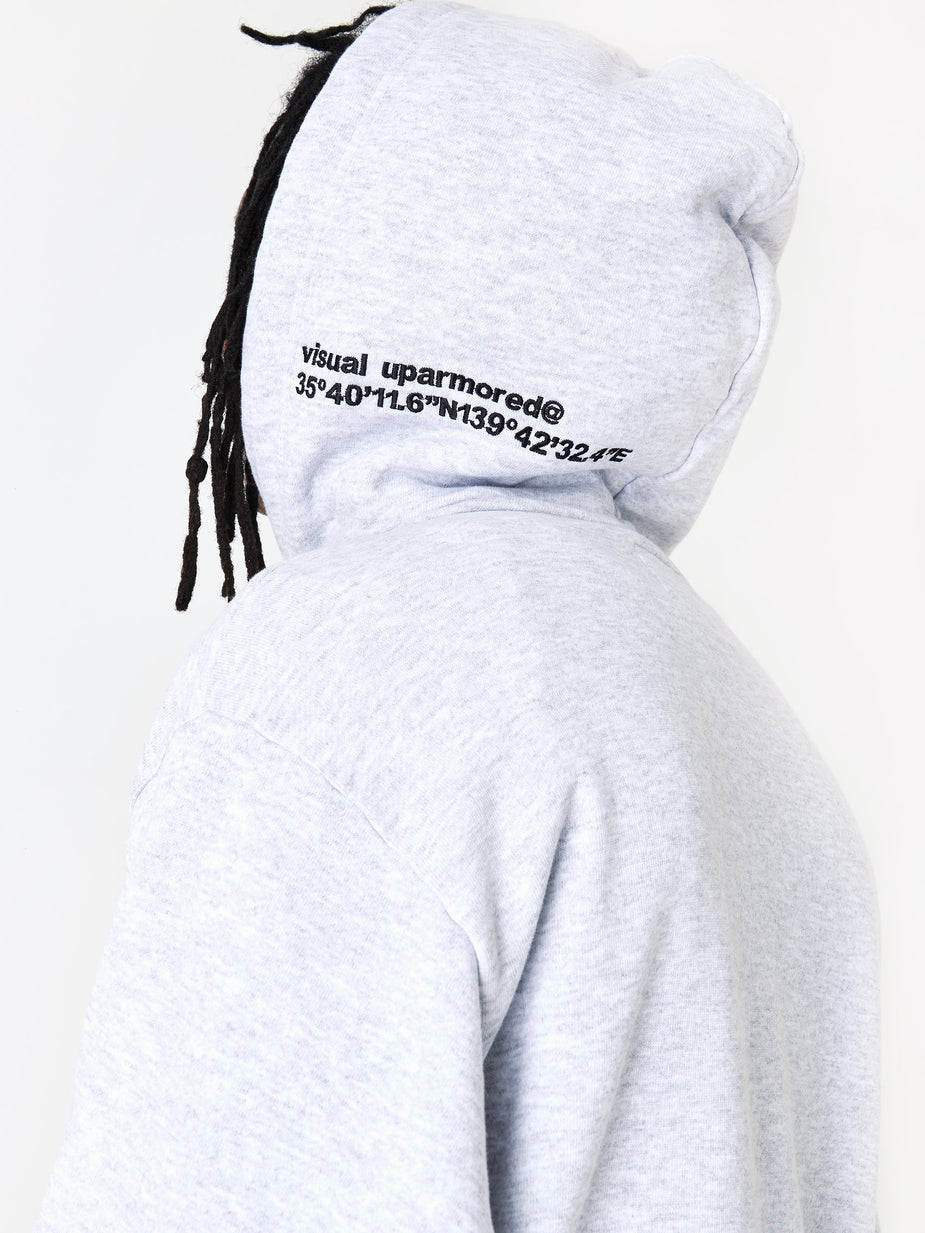 WTAPS WTAPS Axe 02 Hooded Sweatshirt - Ash Grey - Grey