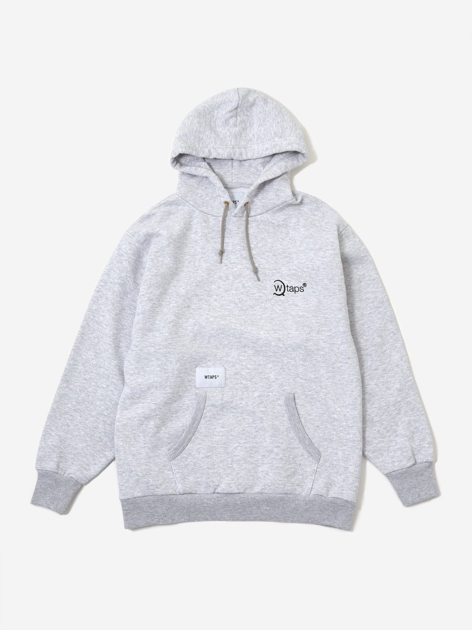 WTAPS WTAPS Axe 02 Hooded Sweatshirt - Ash Grey - Grey