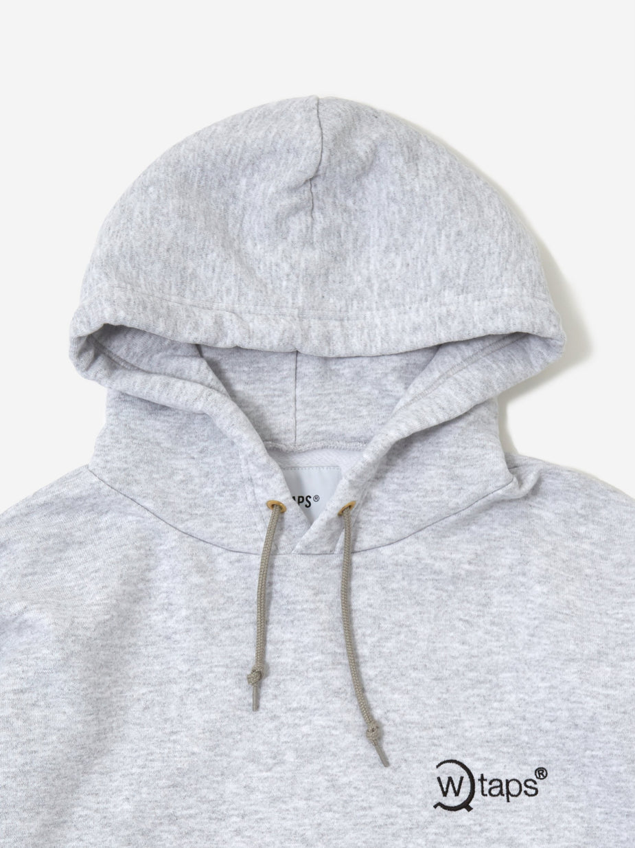 WTAPS WTAPS Axe 02 Hooded Sweatshirt - Ash Grey - Grey