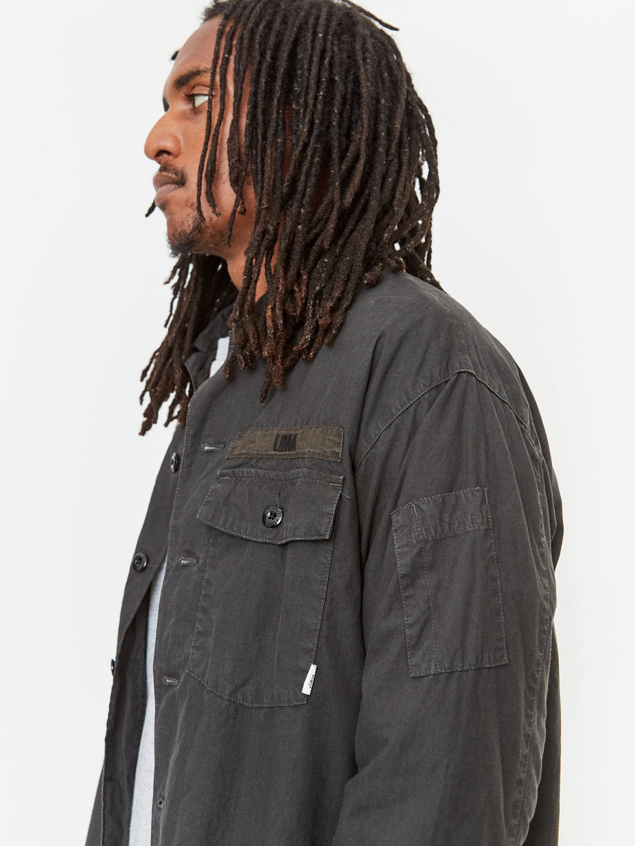 WTAPS WTAPS BUDS Longsleeve Shirt - Black - Black