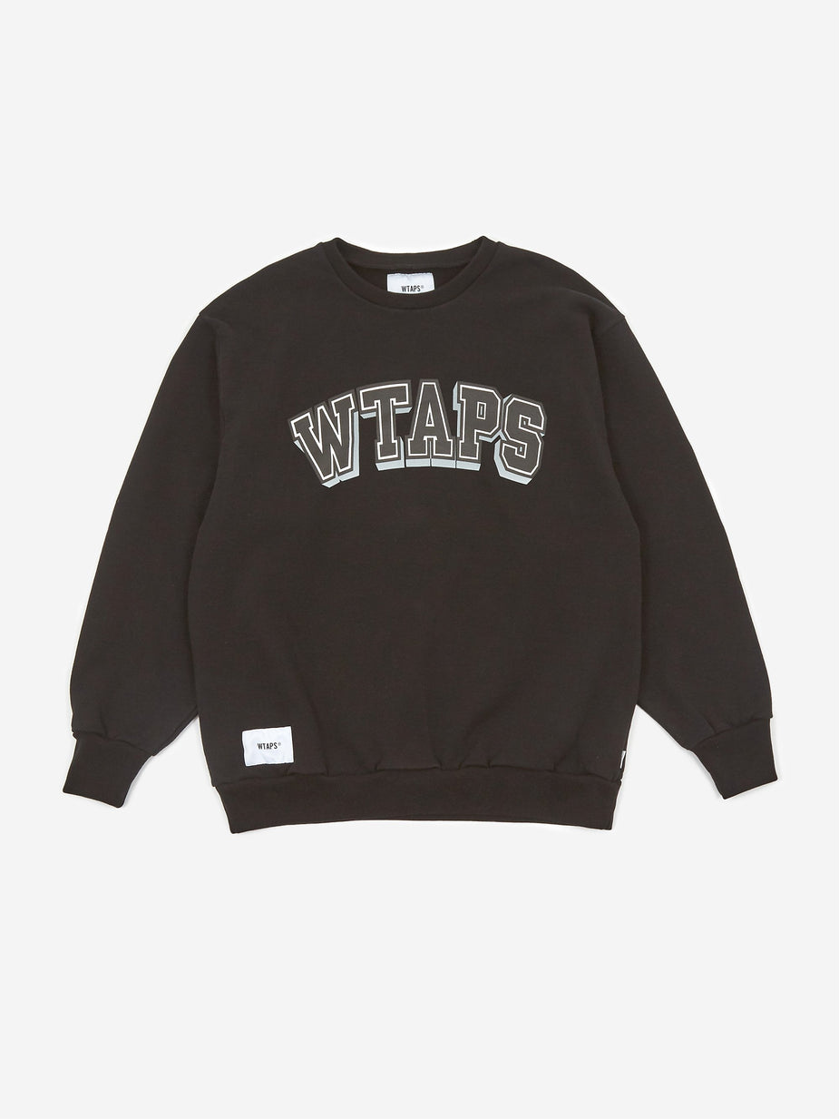 WTAPS WTAPS Dawn Design Crewneck Sweatshirt - Black - Black