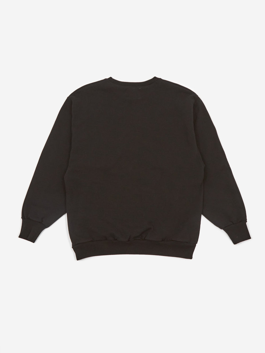 WTAPS WTAPS Dawn Design Crewneck Sweatshirt - Black - Black
