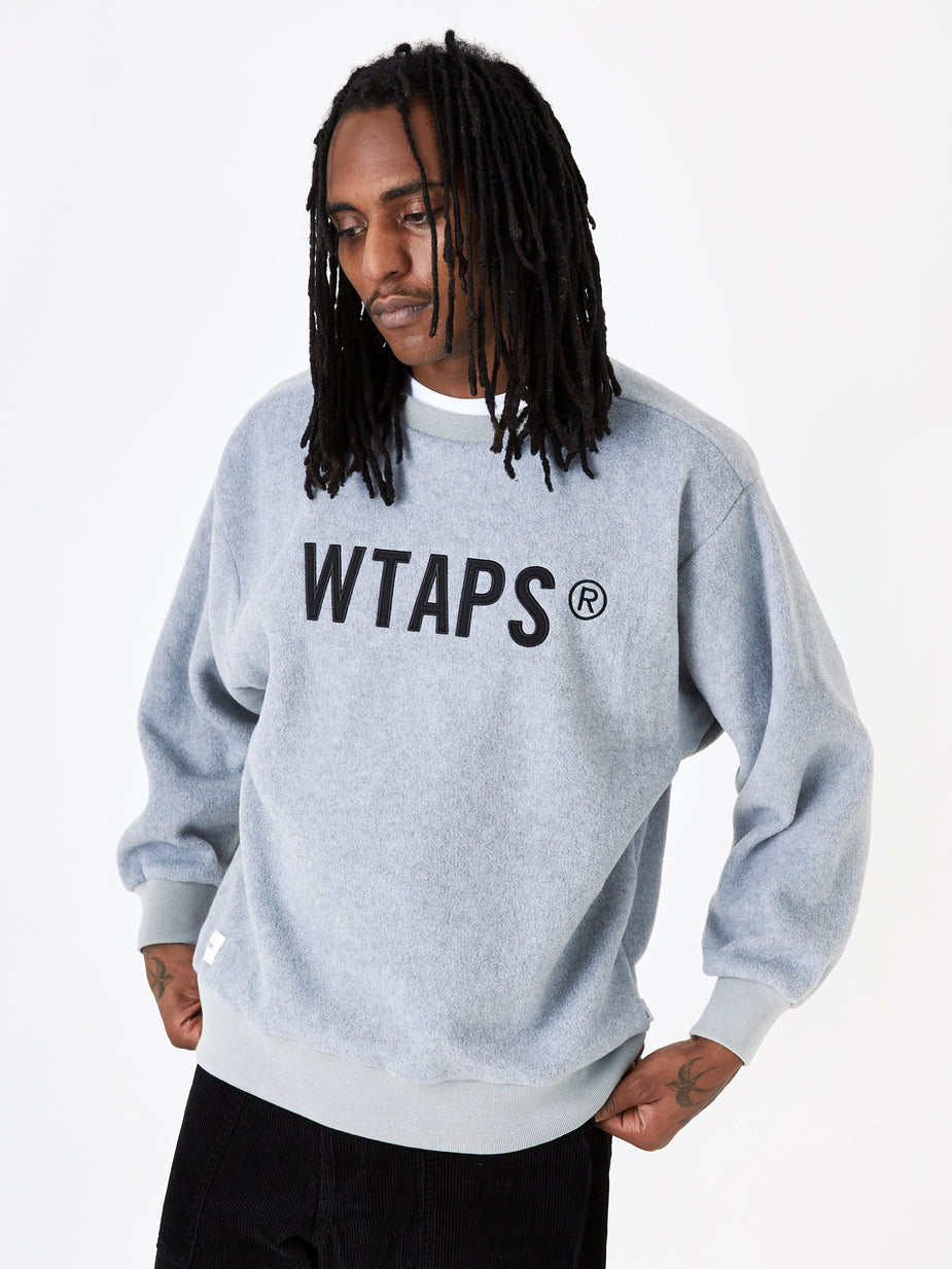 WTAPS WTAPS Downy 01 Sweatshirt - Grey - Grey