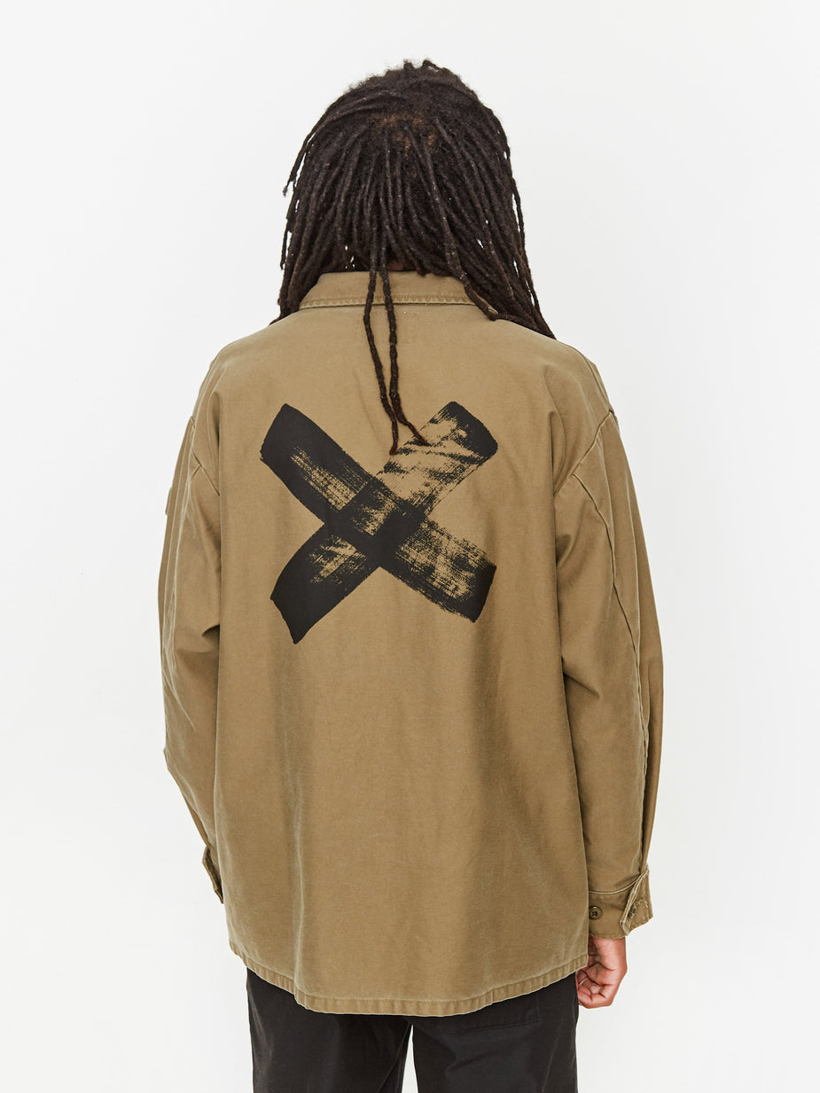 WTAPS WTAPS Jungle 01 Longsleeve Shirt - Olive Drab - Green