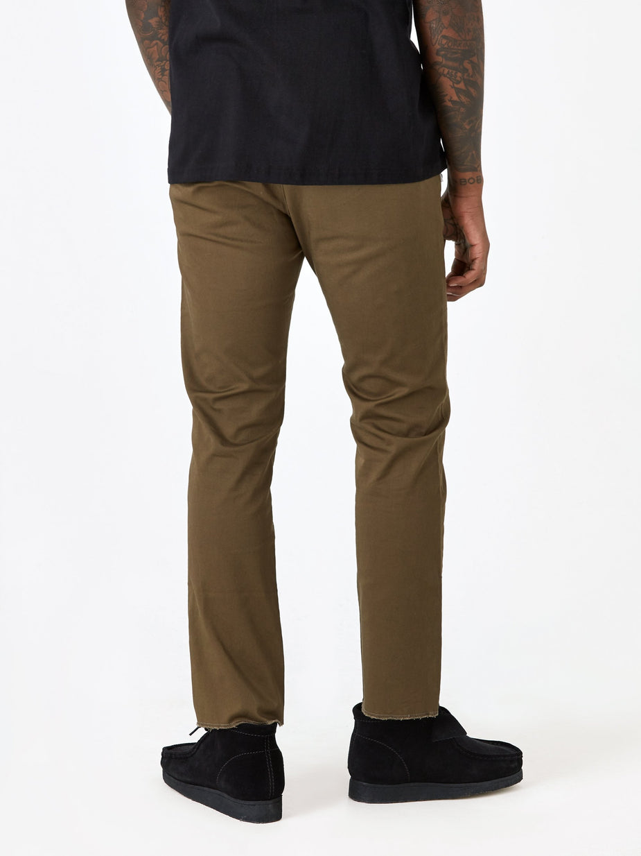 WTAPS WTAPS Khaki Tight Trouser - Olive Drab - Green