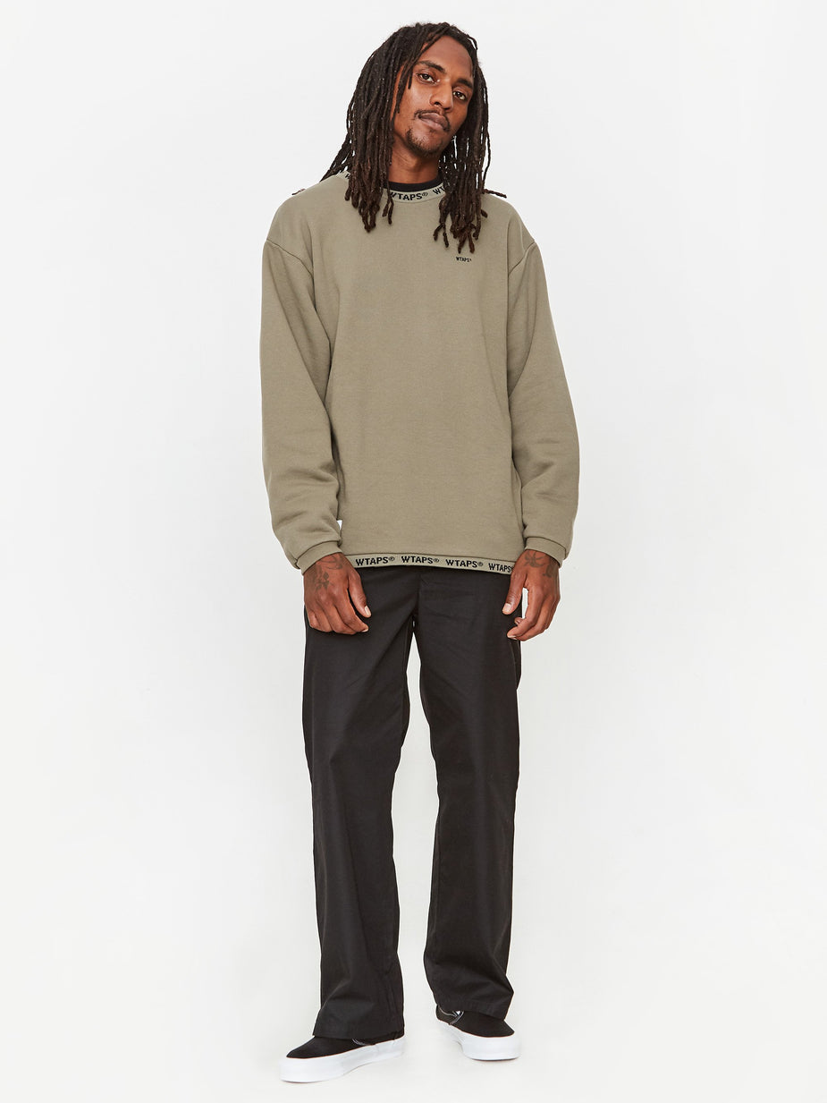 WTAPS WTAPS PYN Smock Sweatshirt - Olive Drab - Green