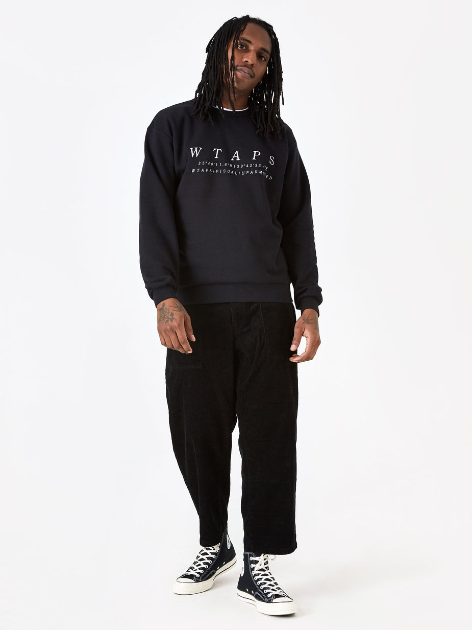 WTAPS WTAPS System Sweatshirt - Black - Black