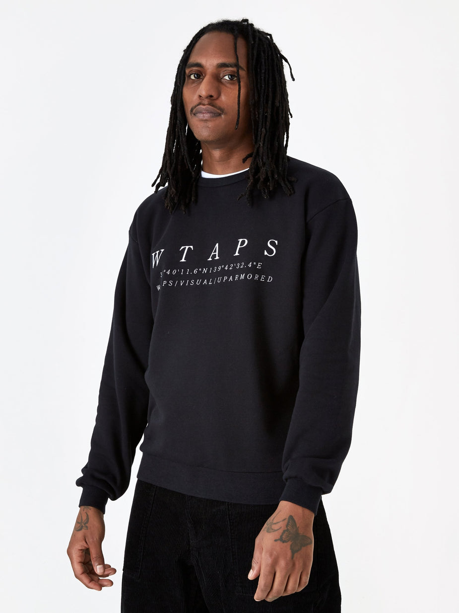 WTAPS WTAPS System Sweatshirt - Black - Black