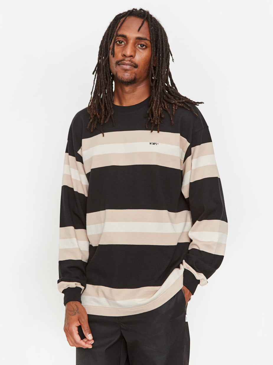 WTAPS WTAPS Vatos Longsleeve T-Shirt - Black - Black
