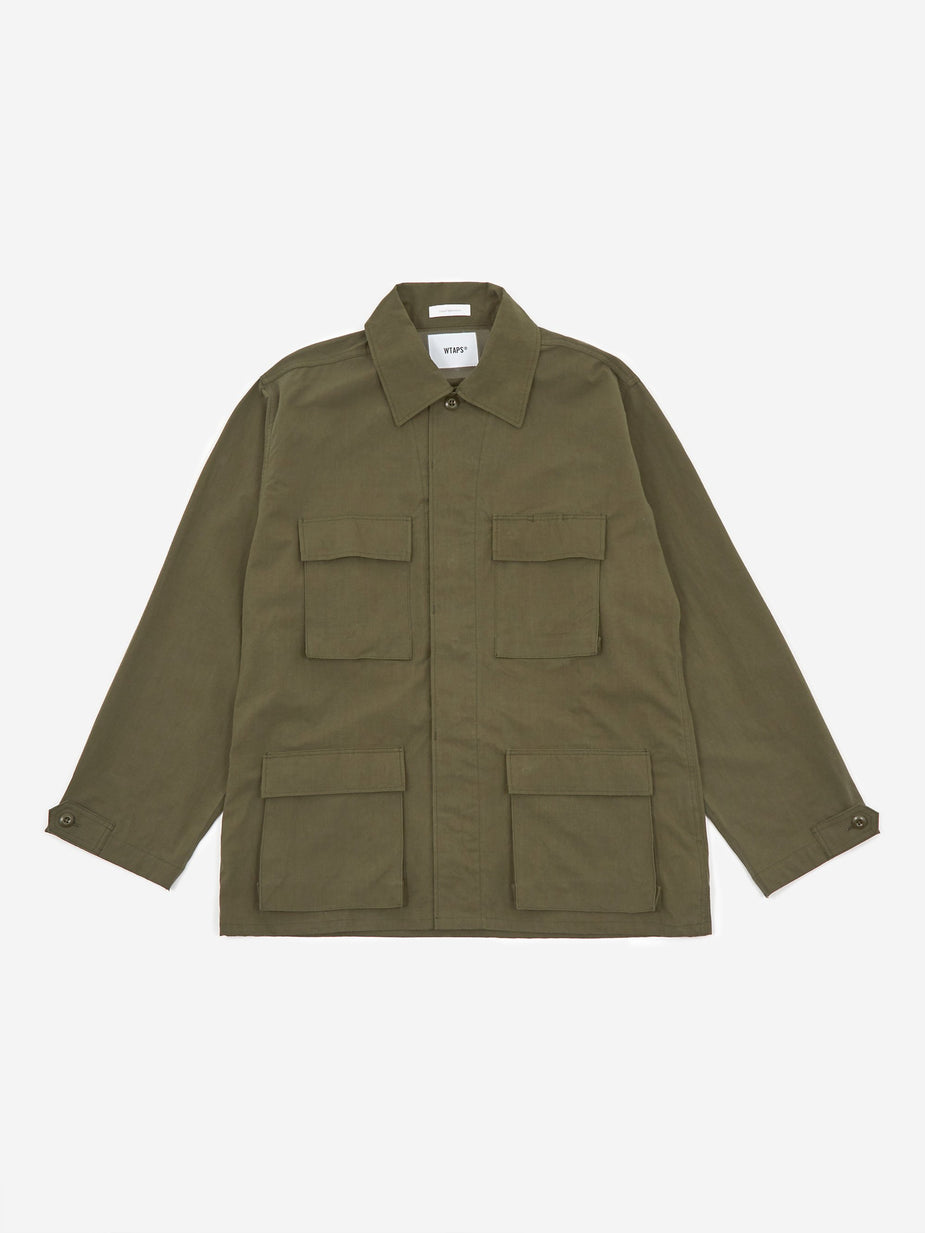 WTAPS WTAPS WMILL 01 Longsleeve Shirt - Olive Drab - Green