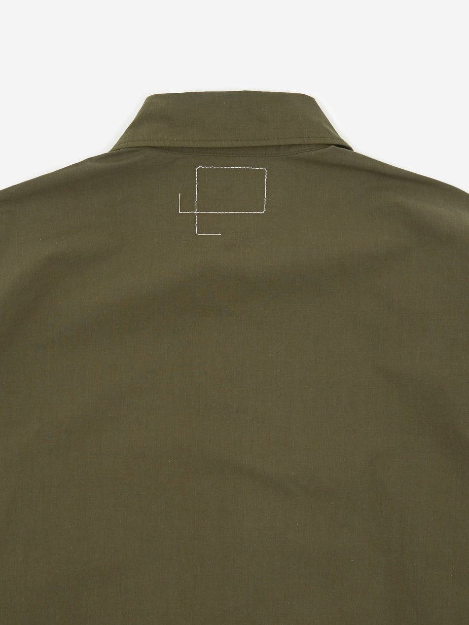 WTAPS WTAPS WMILL 01 Longsleeve Shirt - Olive Drab - Green