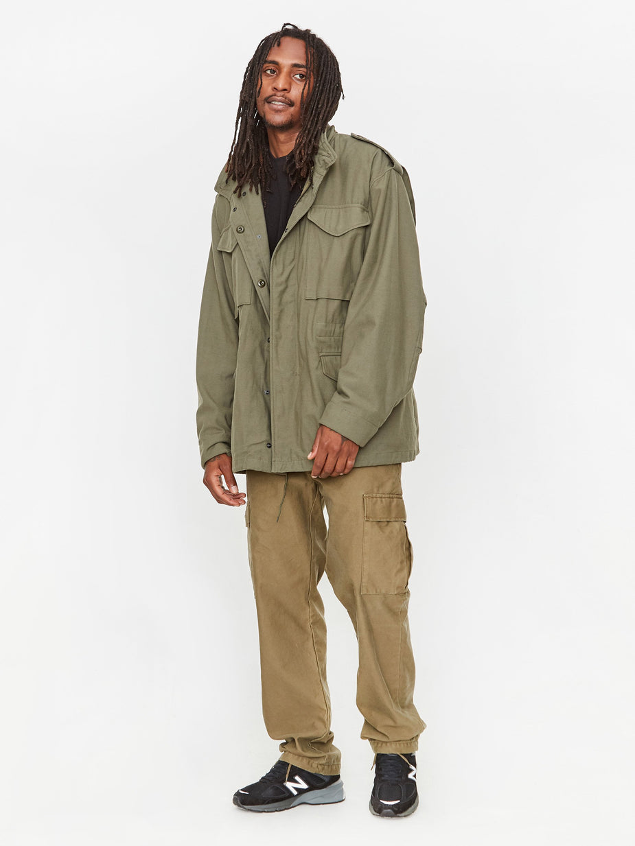 WTAPS WTAPS WMILL-65 Jacket Nyco Satin - Olive Drab - Green