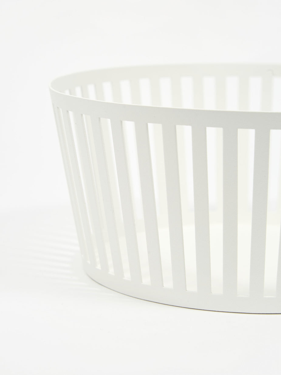 Yamazaki Yamazaki Deep Tower Fruit Basket - White - White