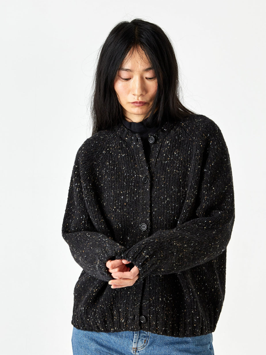 YMC YMC Atomic Cardigan - Black - Black
