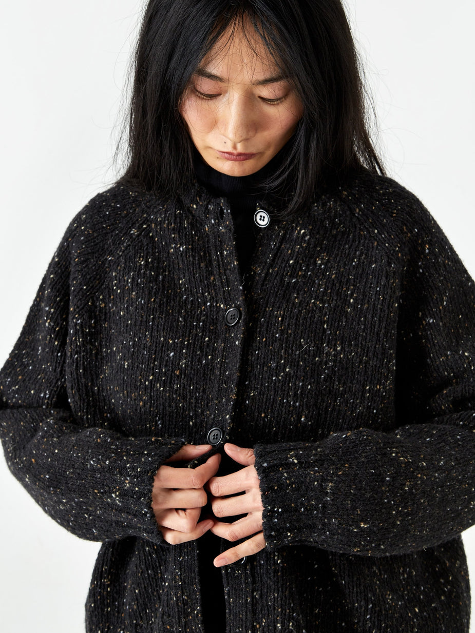 YMC YMC Atomic Cardigan - Black - Black
