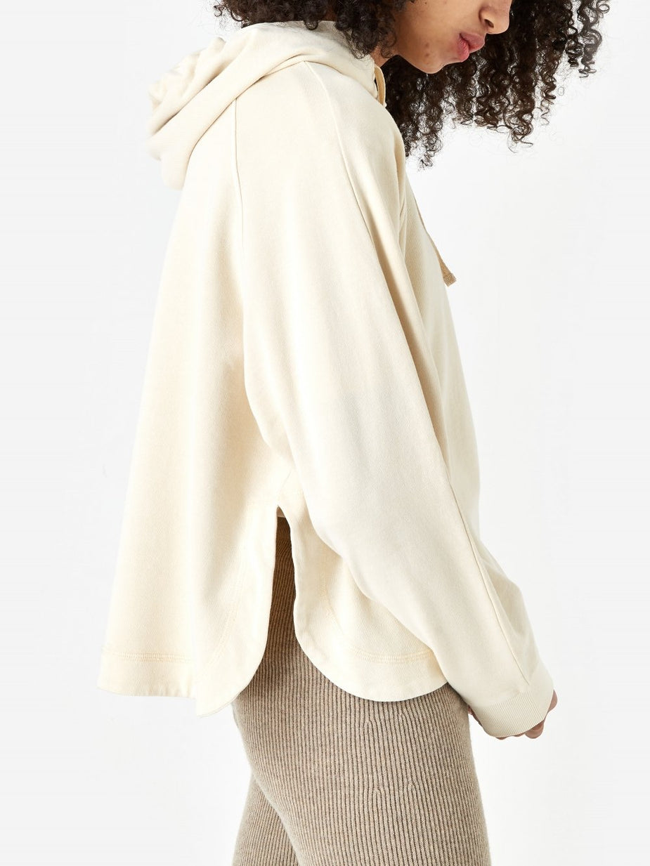 YMC YMC Big Hoody - Ecru - Neutrals