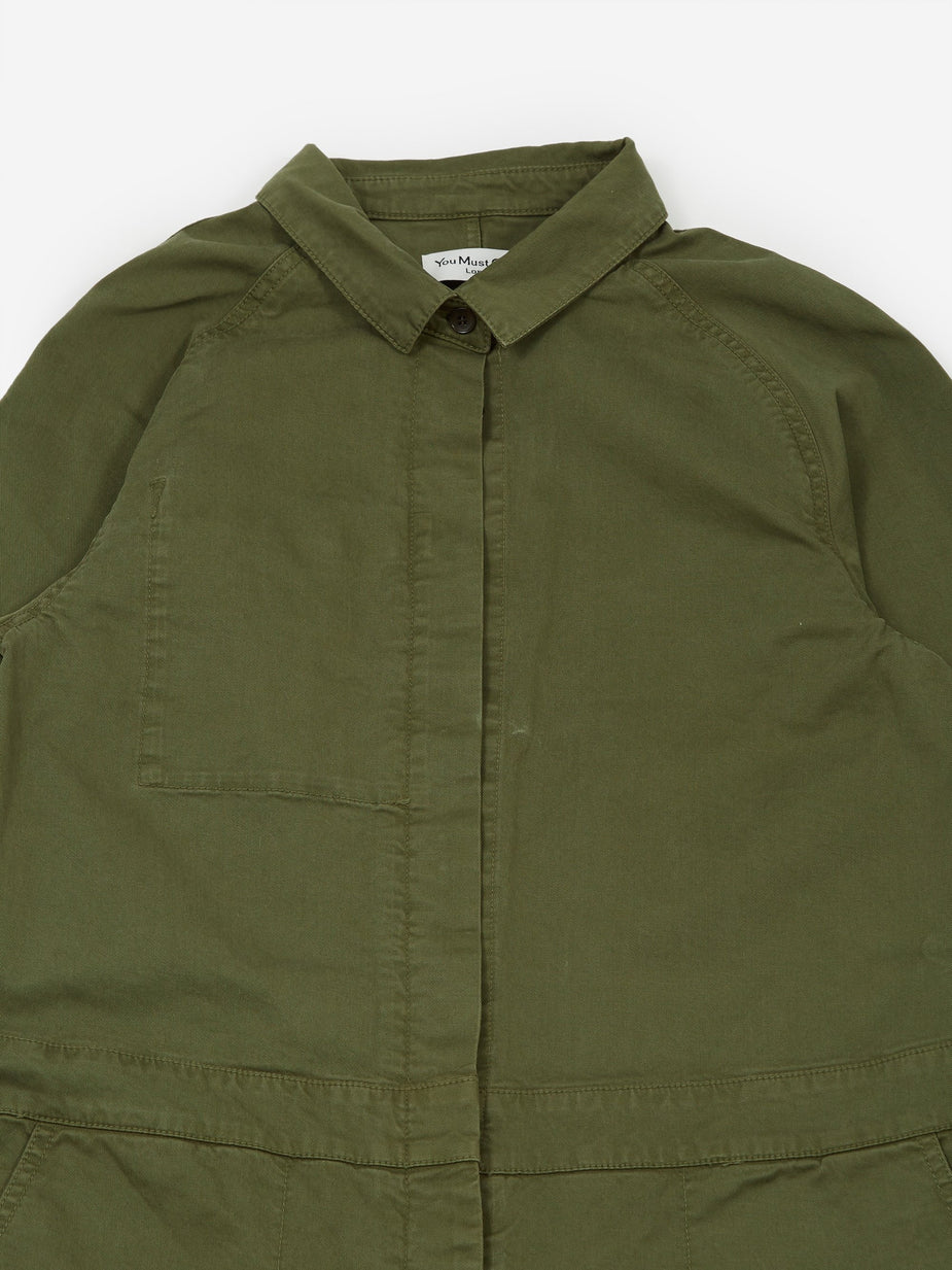 YMC YMC Garland Boilersuit - Olive - Green