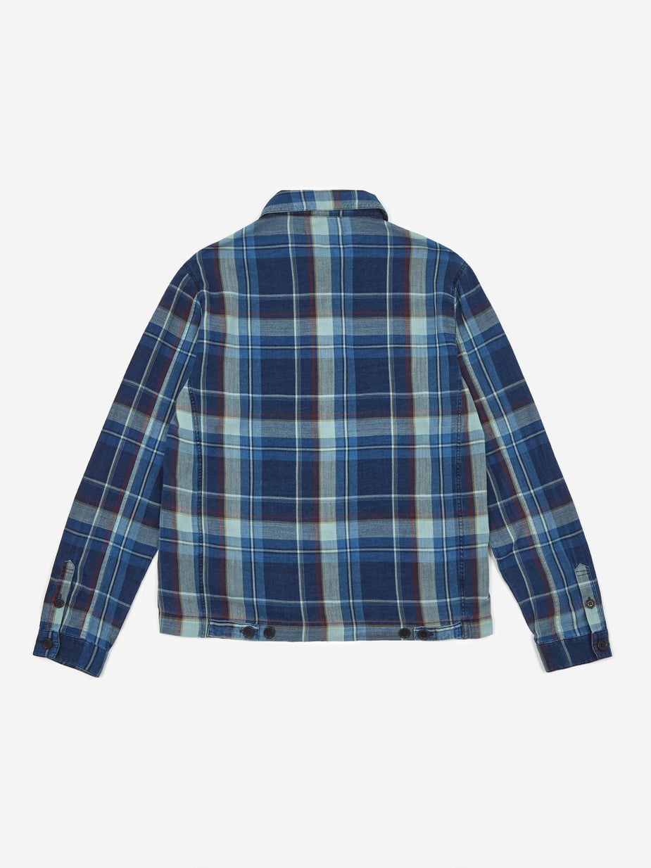 YMC YMC Bowling Shirt - Nacy Check - Check