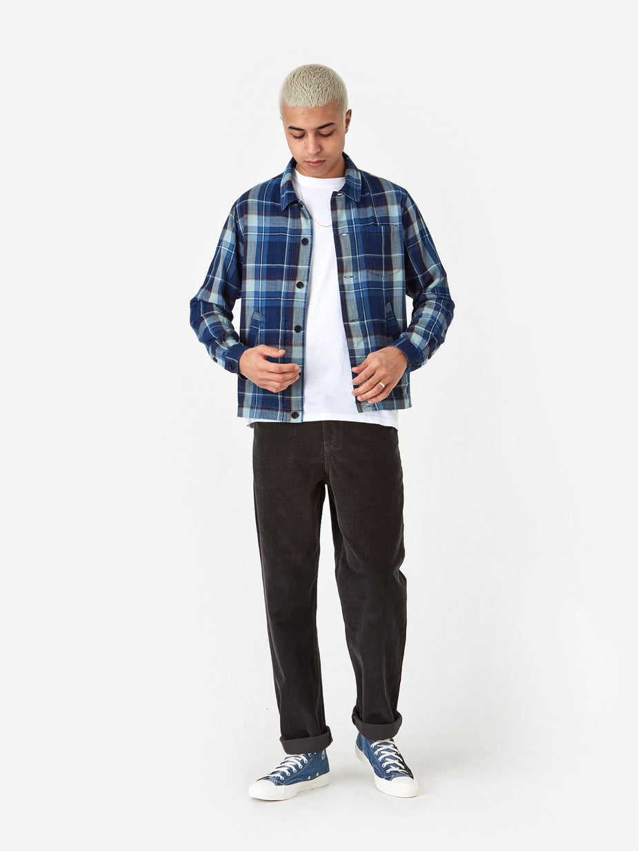 YMC YMC Bowling Shirt - Nacy Check - Check