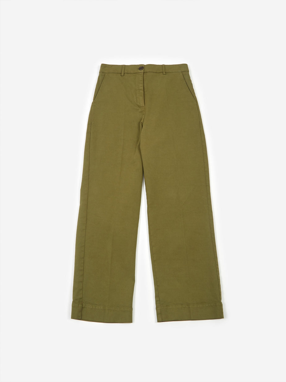 YMC YMC Carla Trouser - Olive - Green