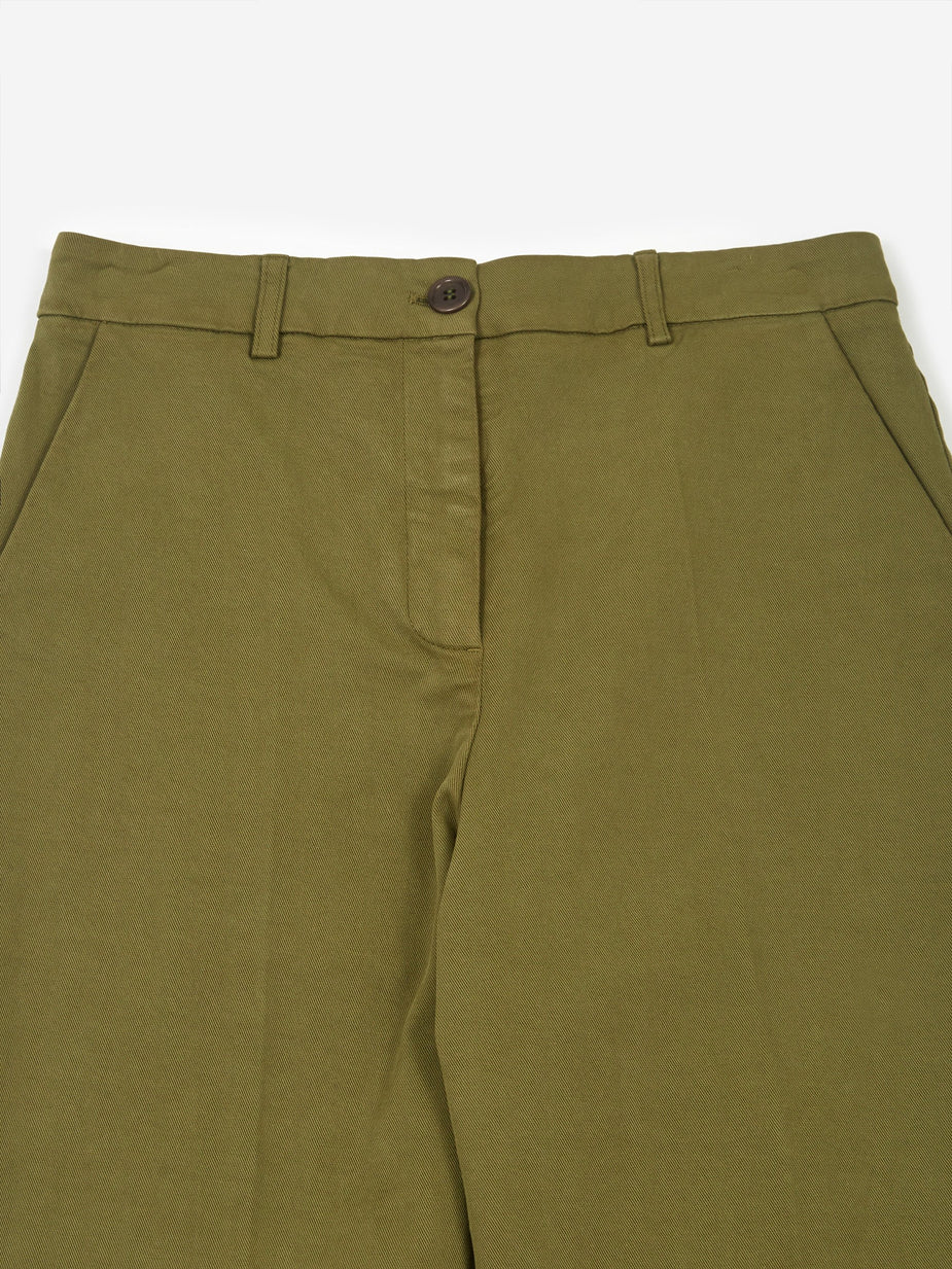YMC YMC Carla Trouser - Olive - Green