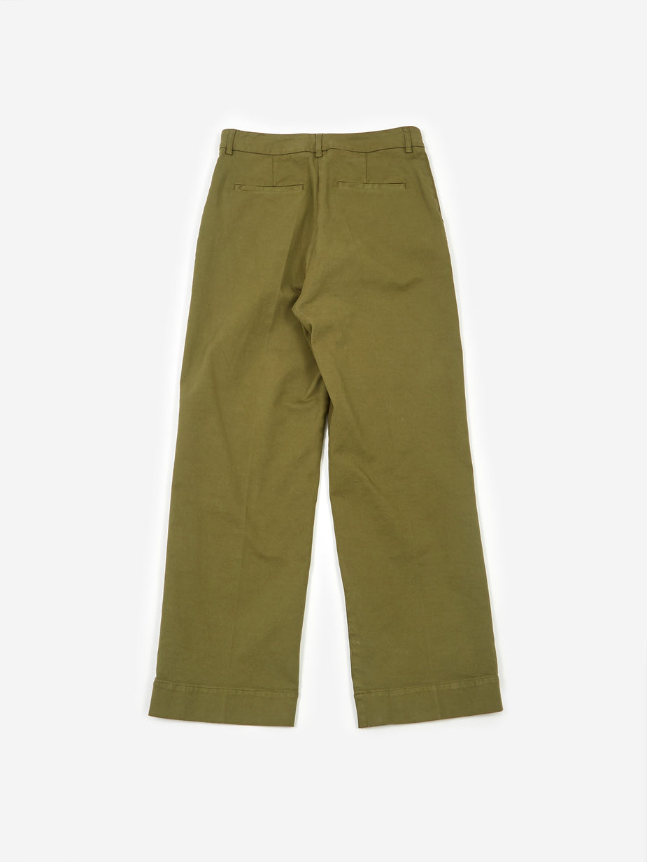 YMC YMC Carla Trouser - Olive - Green