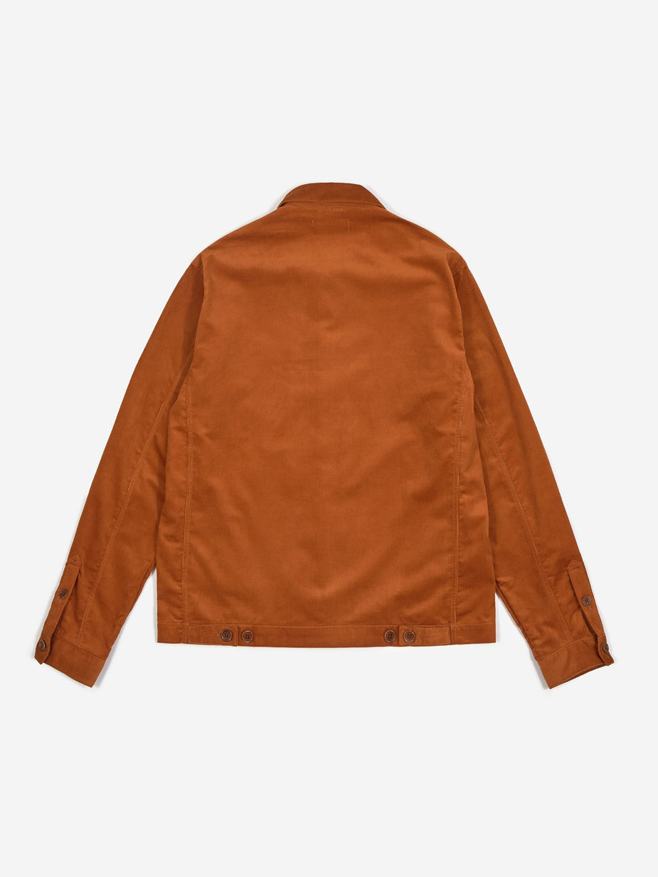 YMC YMC Cord Bowling Shirt - Rust - Other
