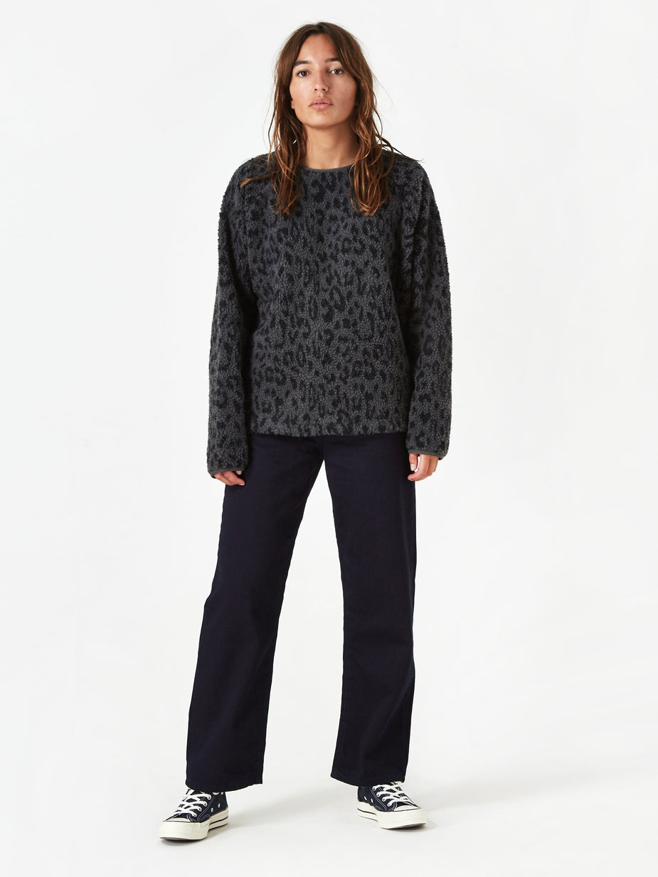YMC YMC Deliverance Fleece - Grey/Navy - Grey