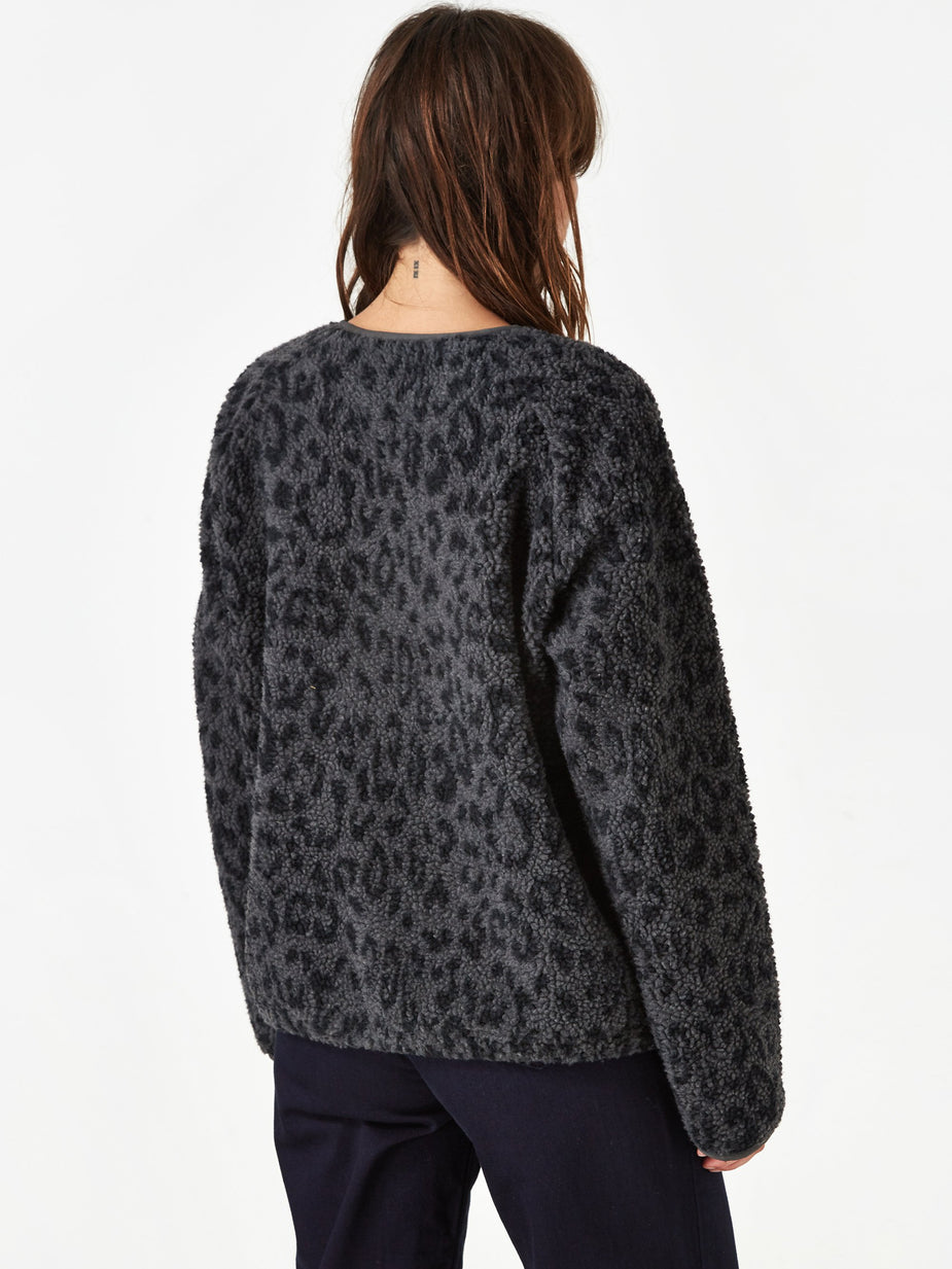 YMC YMC Deliverance Fleece - Grey/Navy - Grey