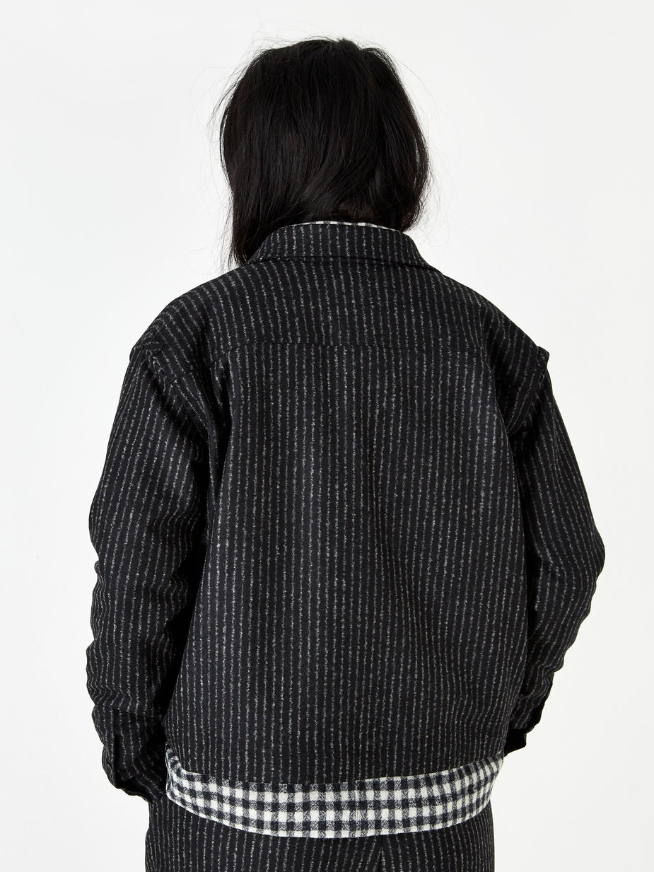 YMC YMC Doc Savage Shirt - Black/Ecru - Black