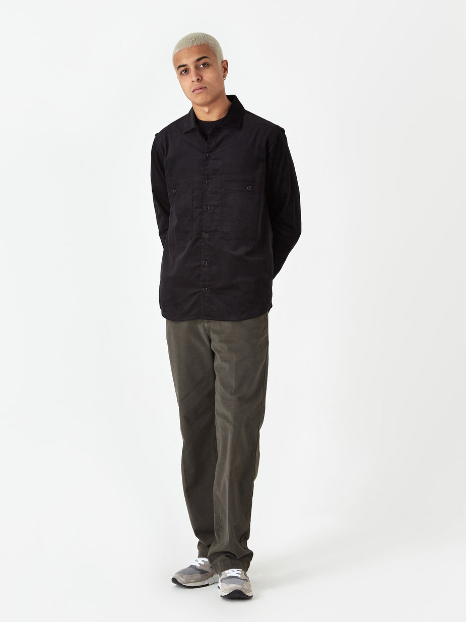 YMC YMC Doc Savage Shirt - Black - Black