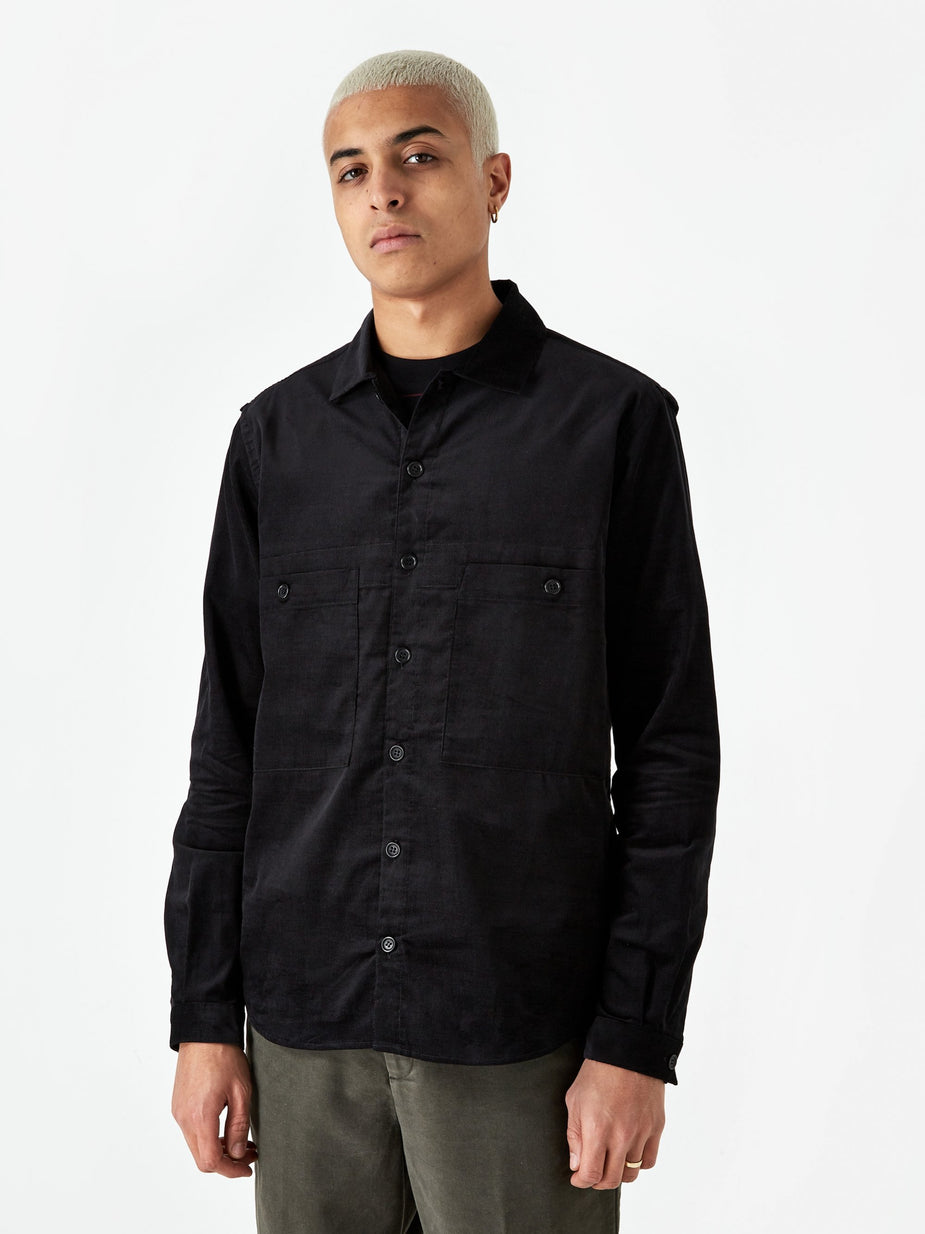 YMC YMC Doc Savage Shirt - Black - Black