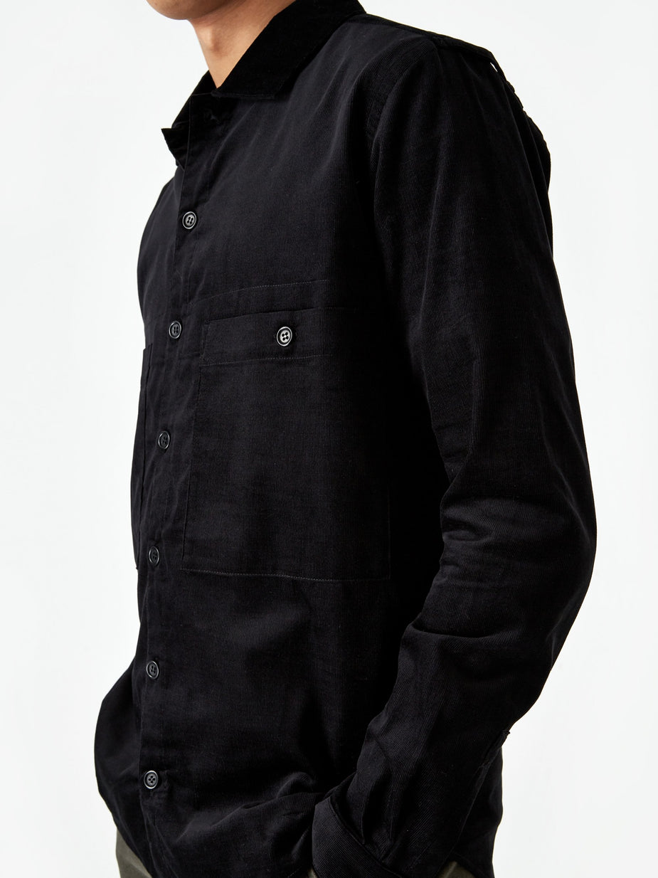 YMC YMC Doc Savage Shirt - Black - Black
