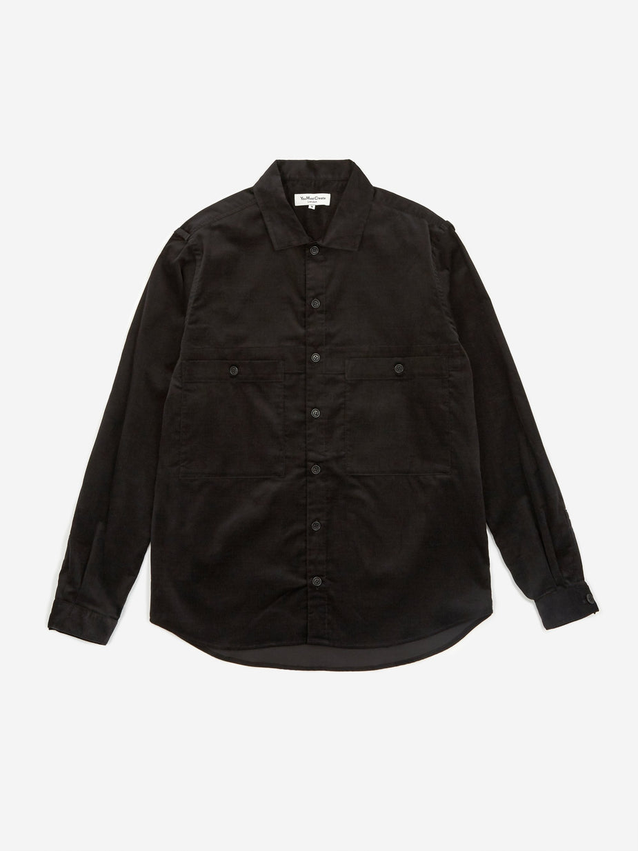 YMC YMC Doc Savage Shirt - Black - Black