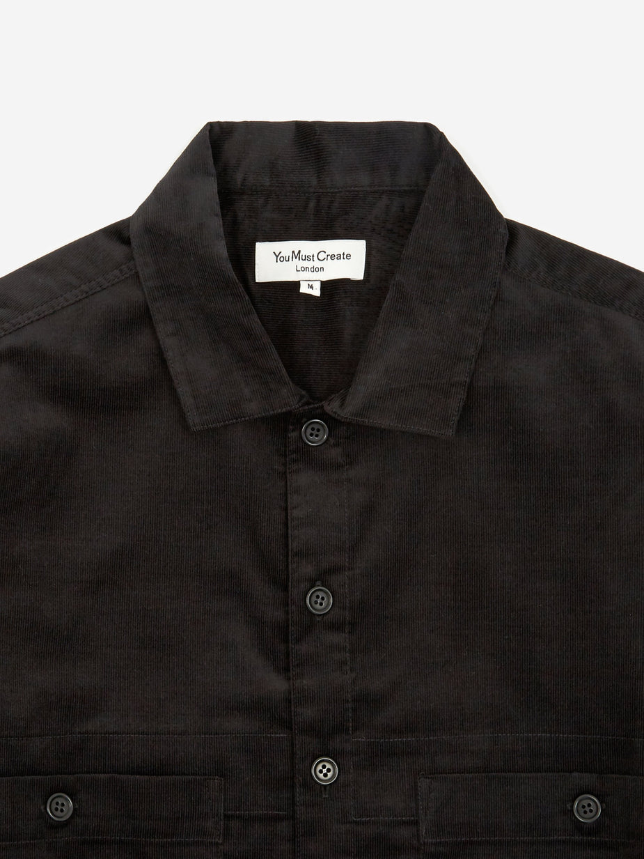 YMC YMC Doc Savage Shirt - Black - Black