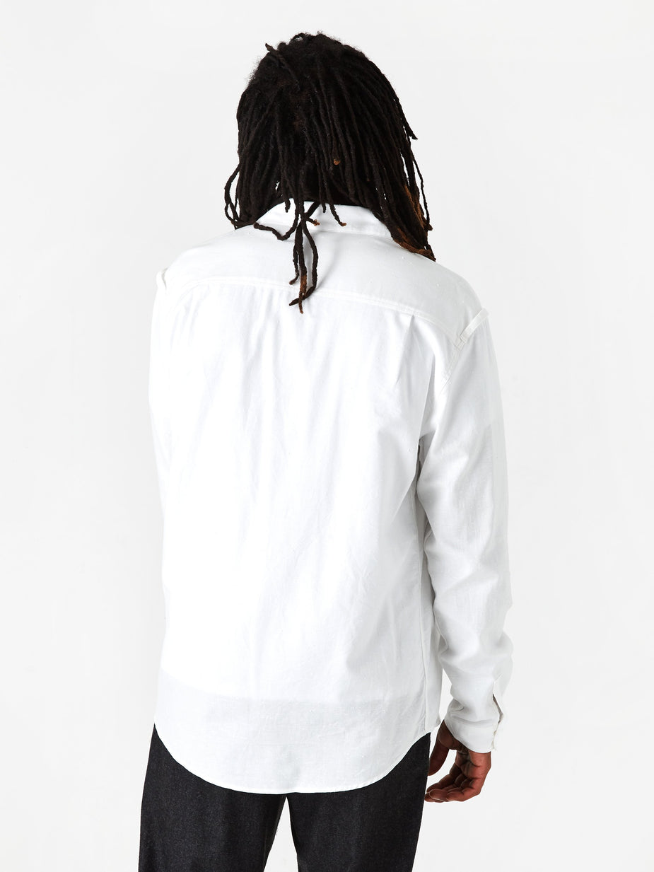 YMC YMC Doc Savage Shirt - Ecru - Neutrals