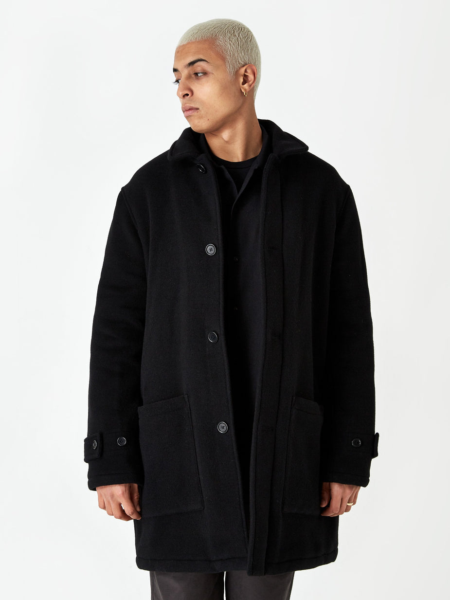 YMC YMC Factory House Coat - Black - Black
