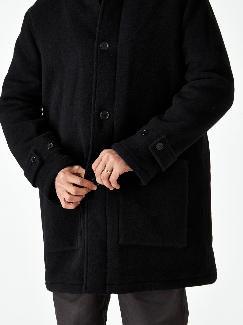 YMC YMC Factory House Coat - Black - Black