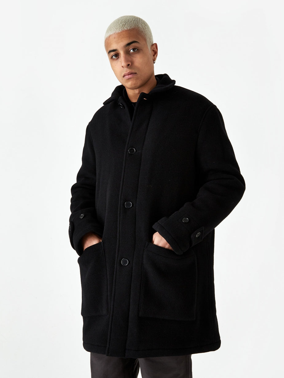 YMC YMC Factory House Coat - Black - Black