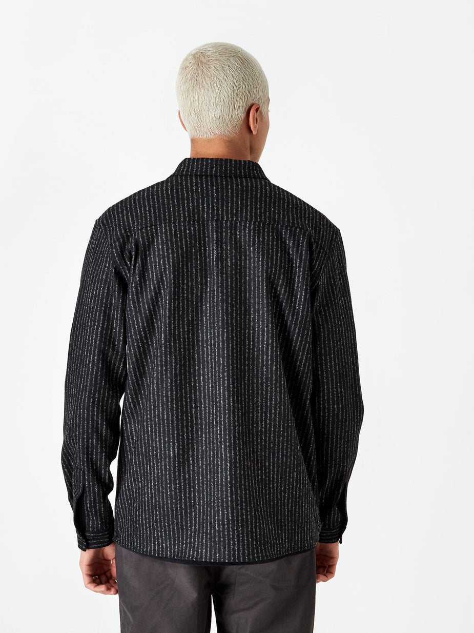 YMC YMC Feathers Shirt - Black/Ecru - Black