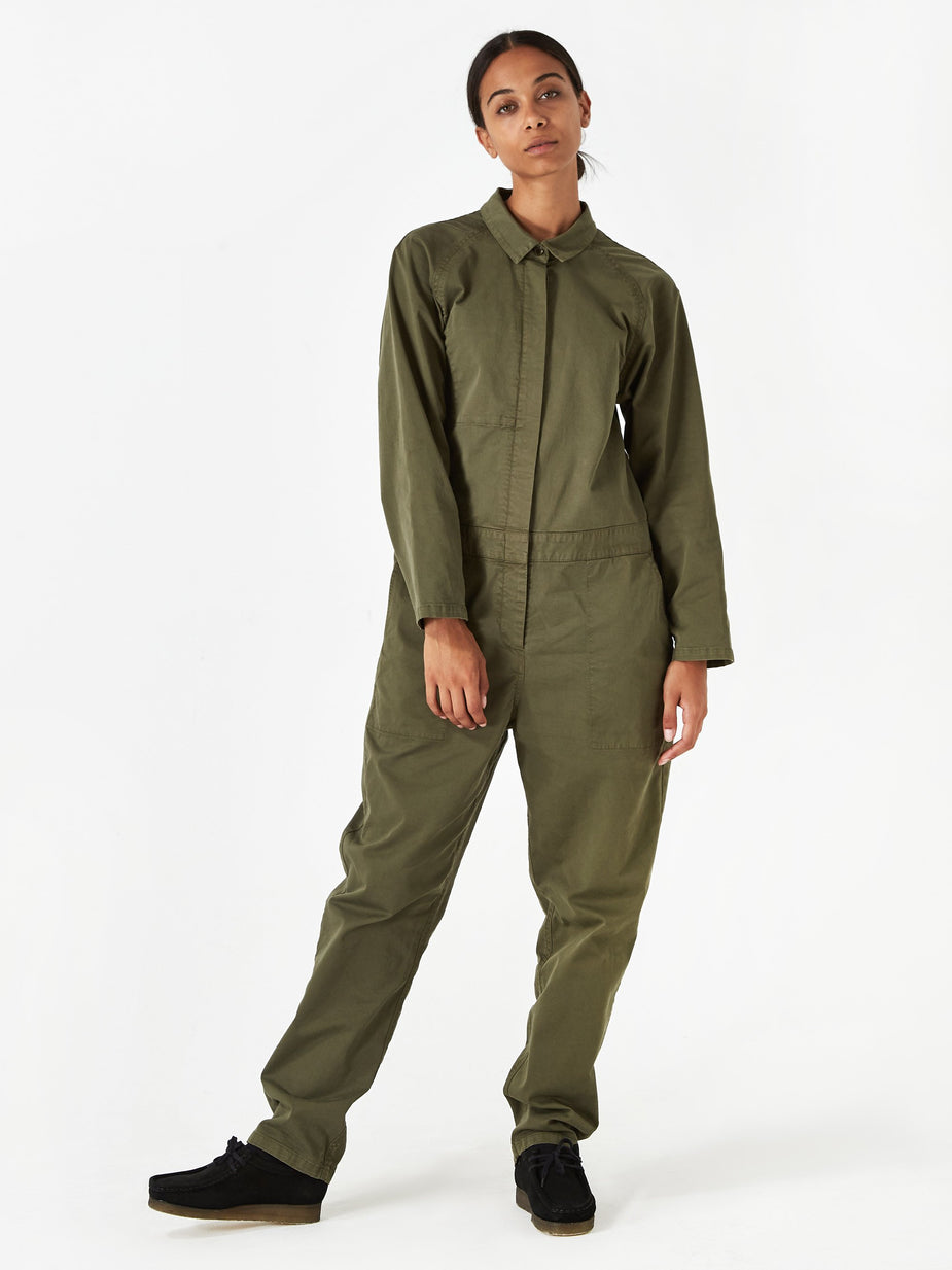 YMC YMC Garland Boilersuit - Olive - Green