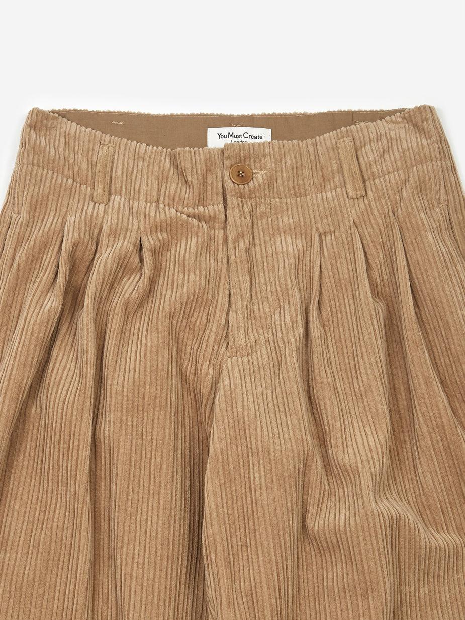 YMC YMC Keaton Jumbo Cord Trouser - Sand - Other