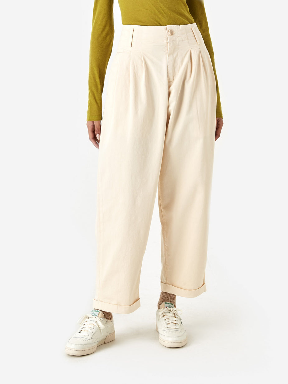 YMC YMC Keaton Trouser - Ecru - Neutrals