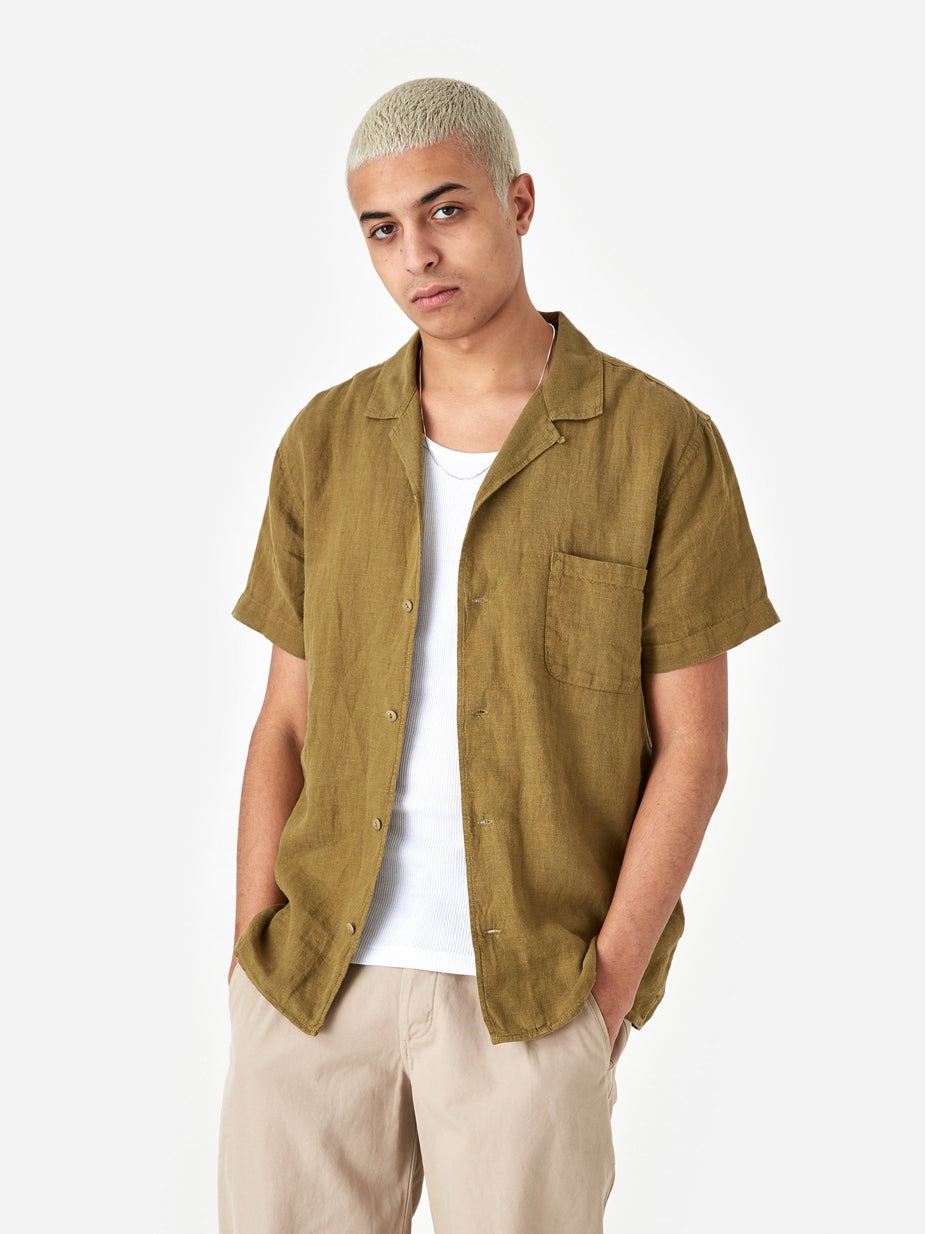 YMC YMC Malick Shirt - Olive - Green